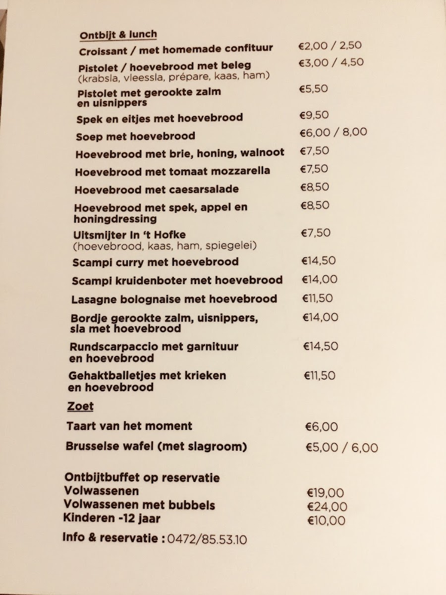 Menu In't Hofke-1